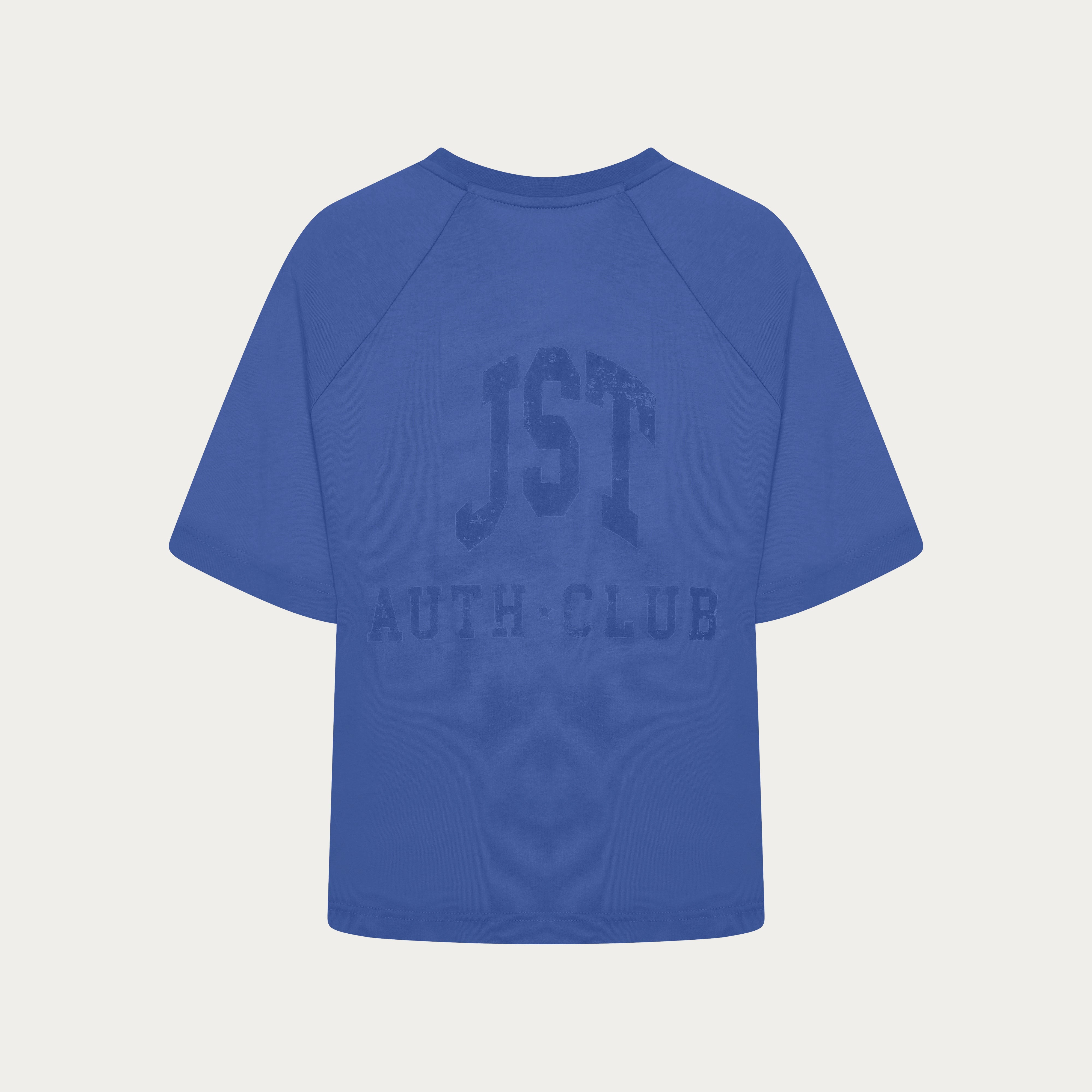 Laid Back Over Sized Tee - Vintage Indigo