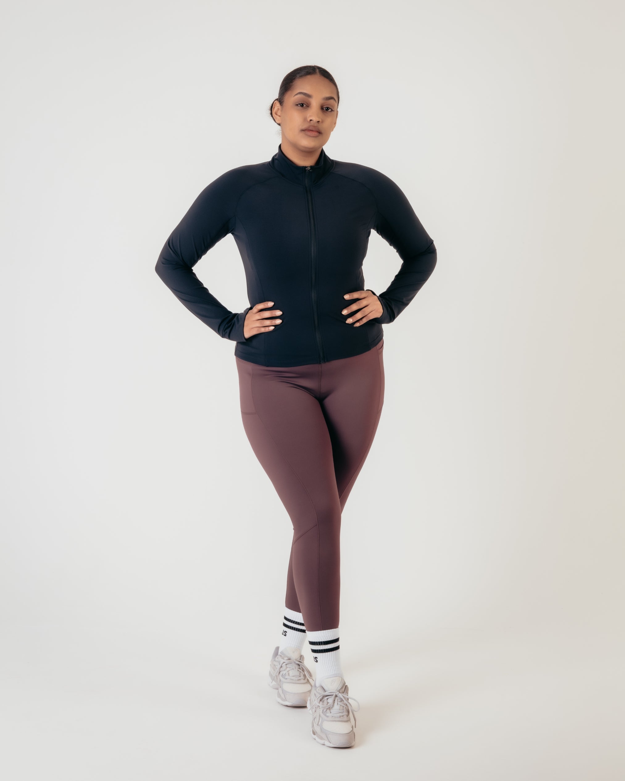 Training Zip Up Jacket - Black