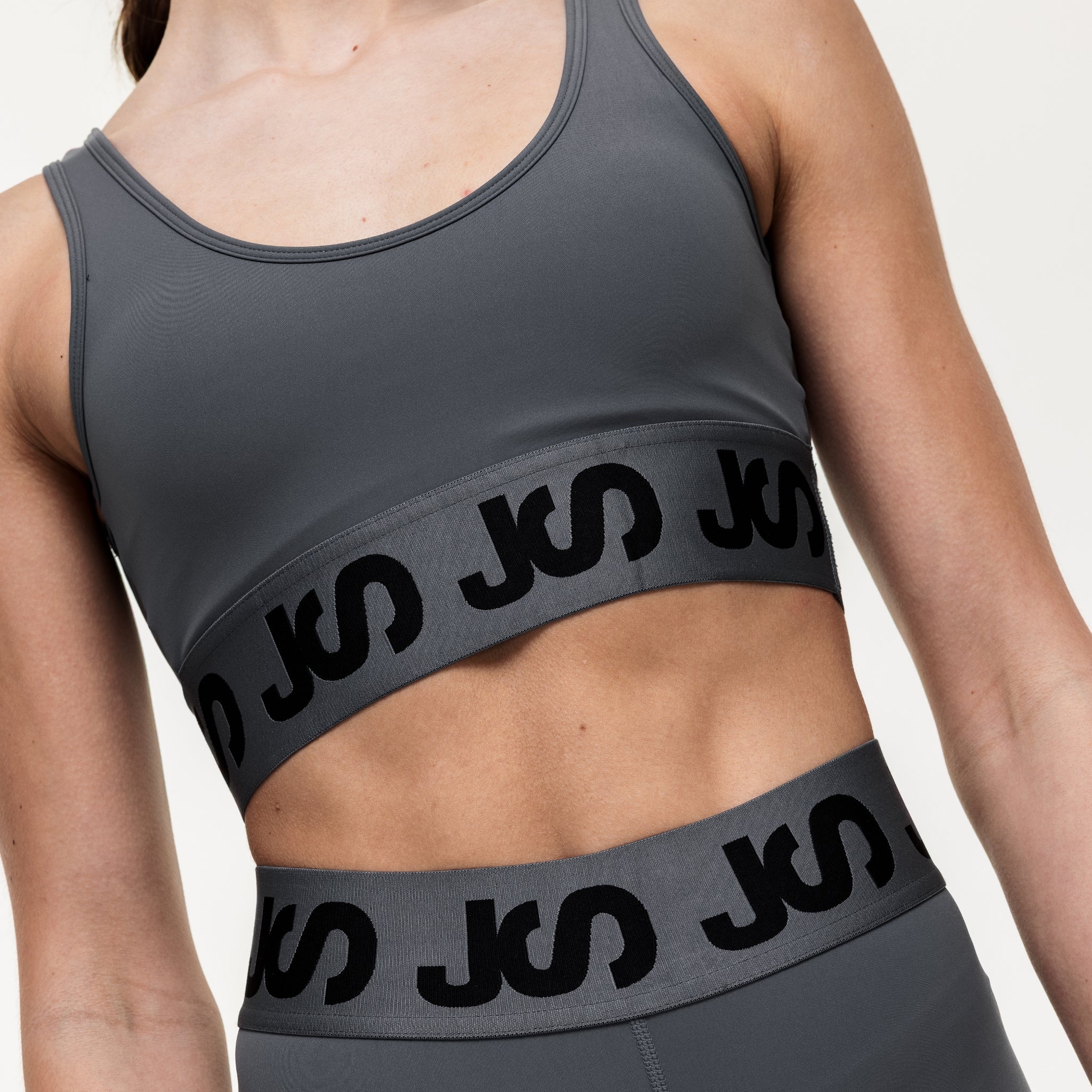 Airflow Medium Support Bra - Slate/Black