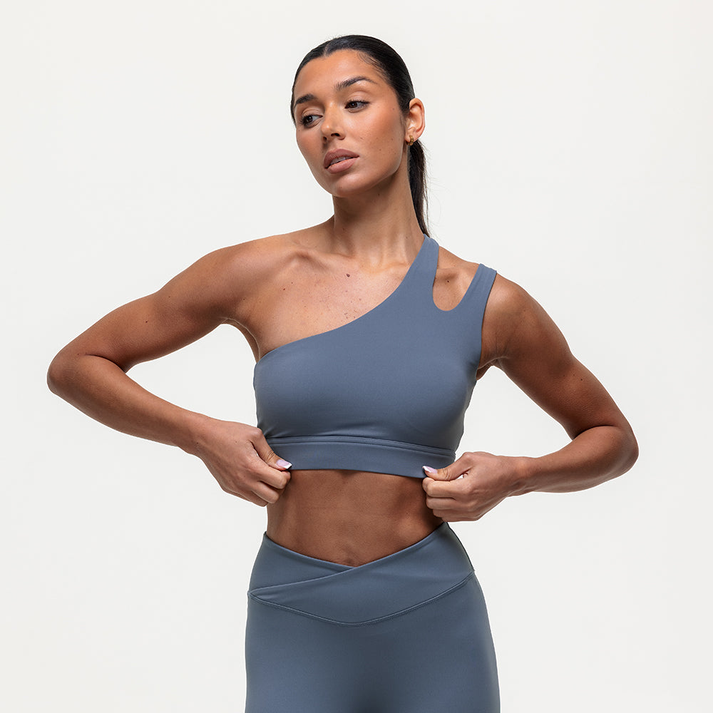 Asana Sports Bra - Graphite
