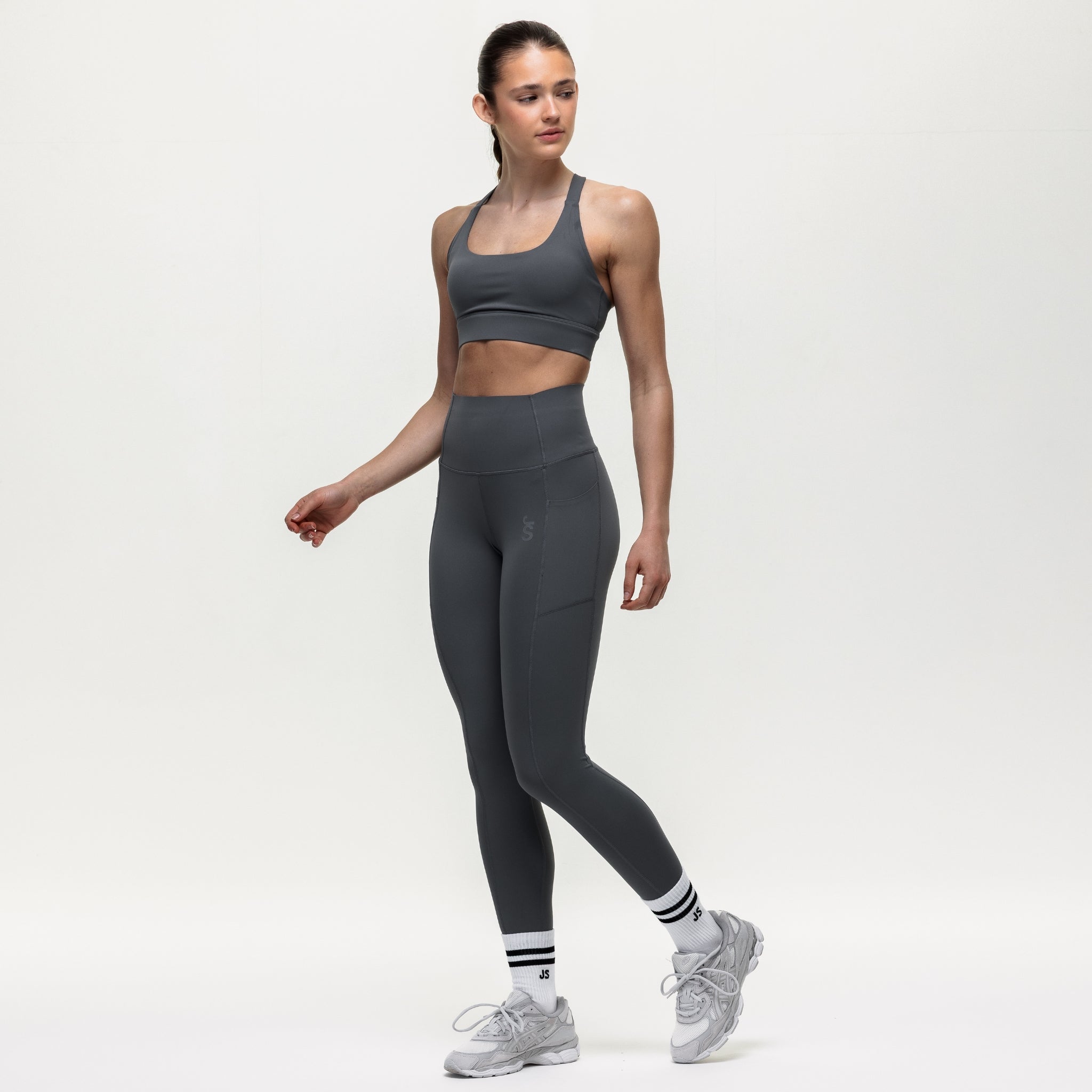 Impact High Support Bra - Slate