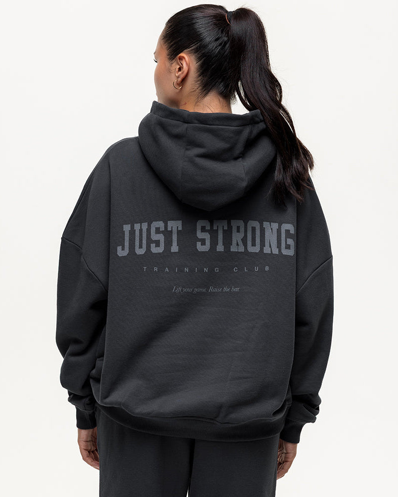 Training Club Oversized Hoodie - Washed Black