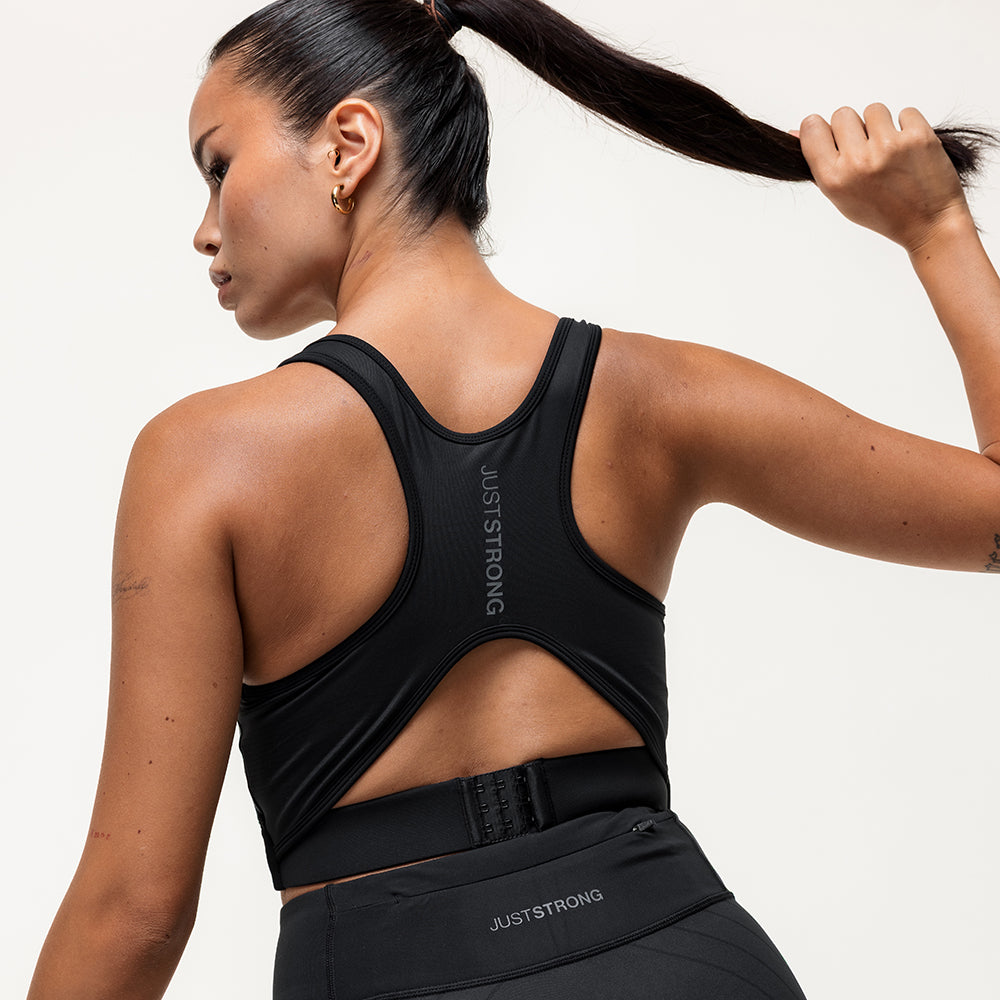 Agility Workout Bra - Black Onyx