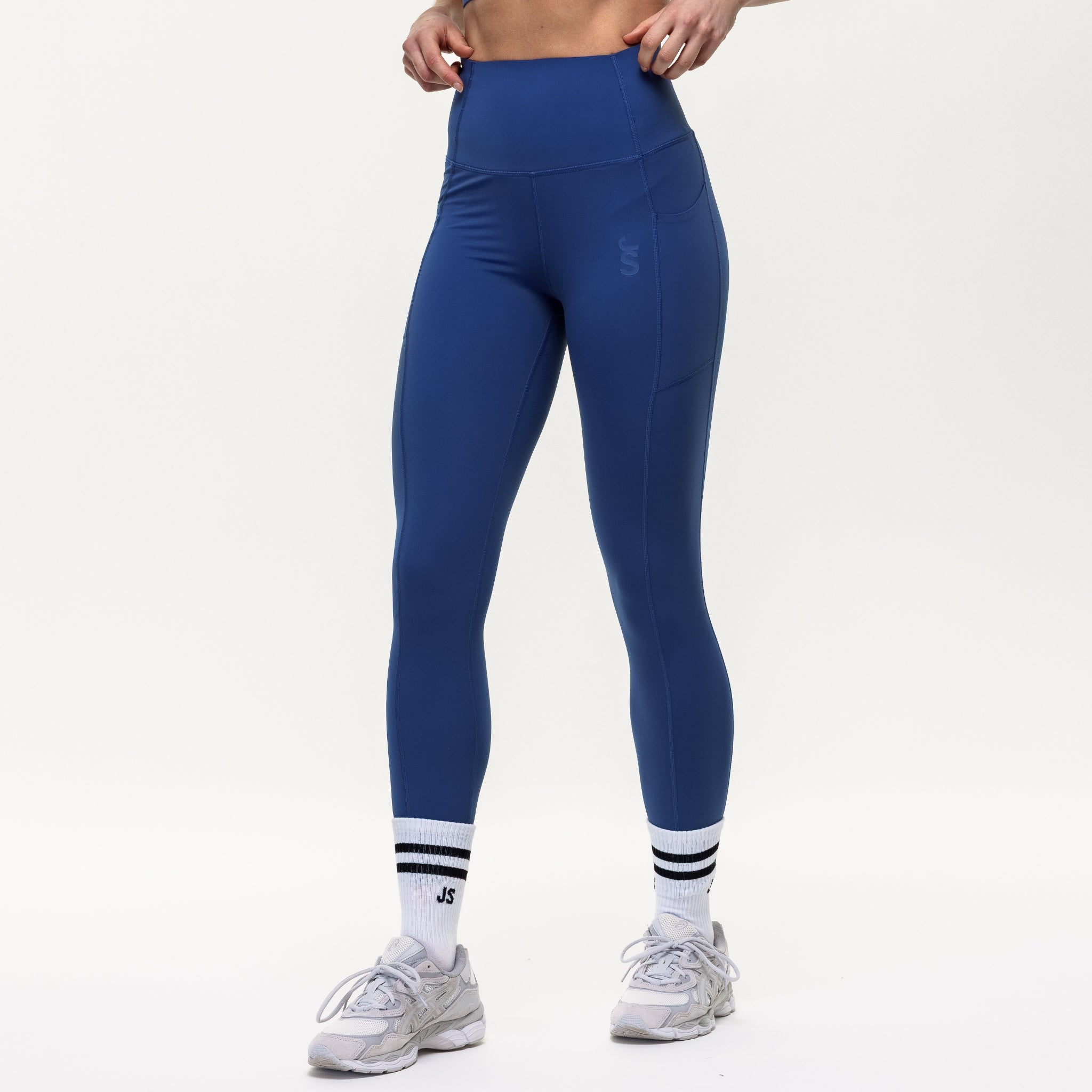 Sculpt 7/8 High Rise Training Leggings - Indigo