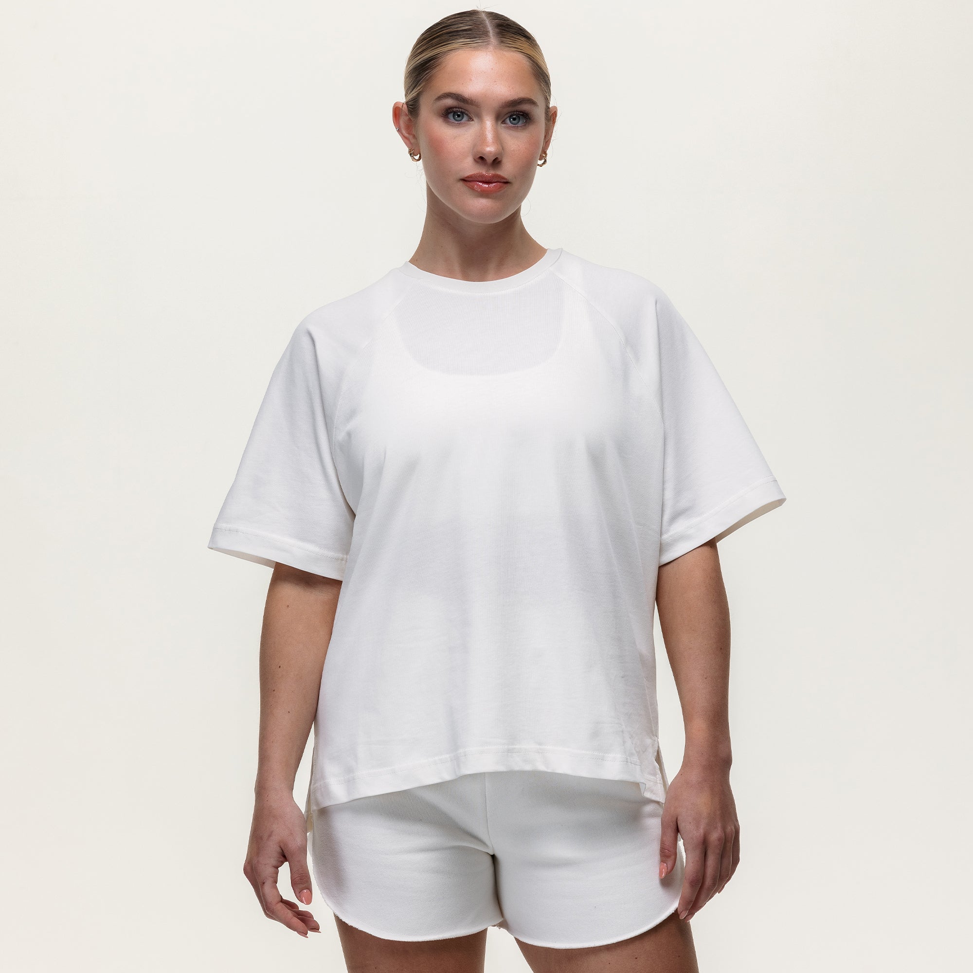 Laid Back Over Sized Tee - Vintage Stone