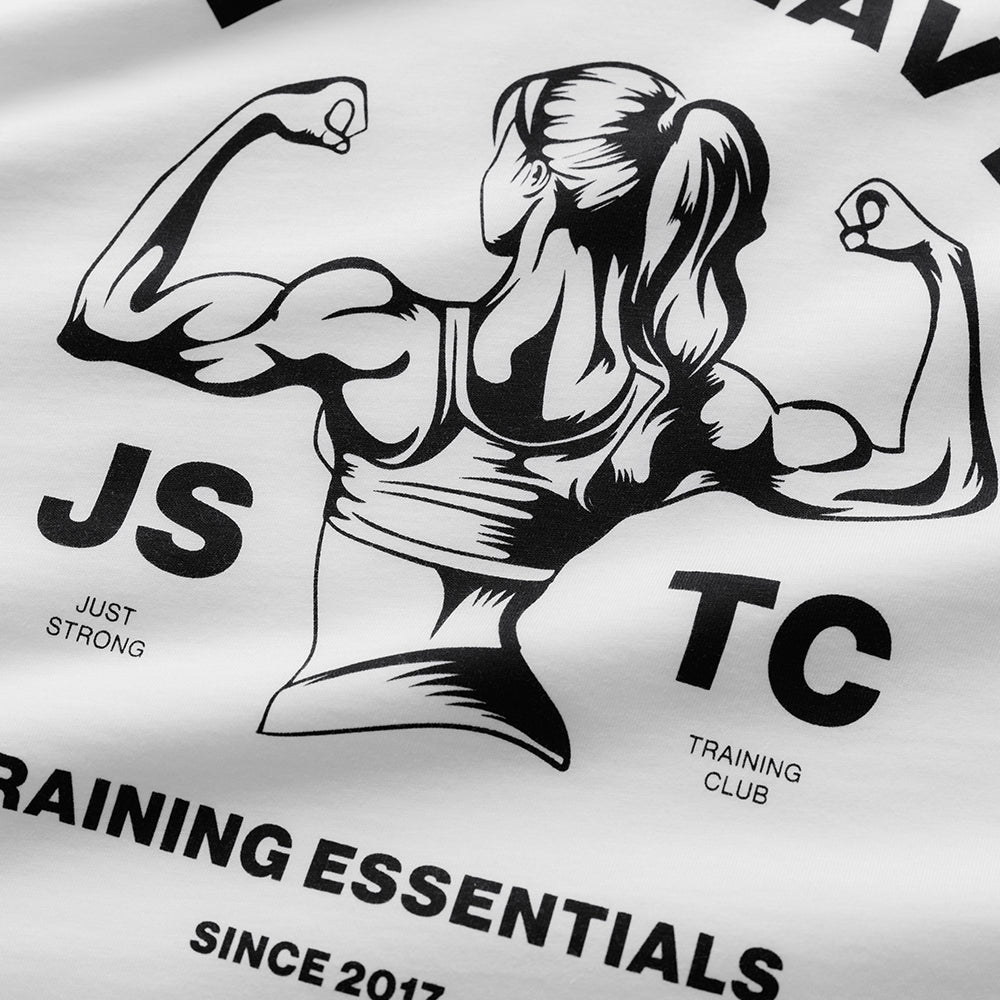 Motion Boyfriend Lift Heavy Graphic Tee - Off White