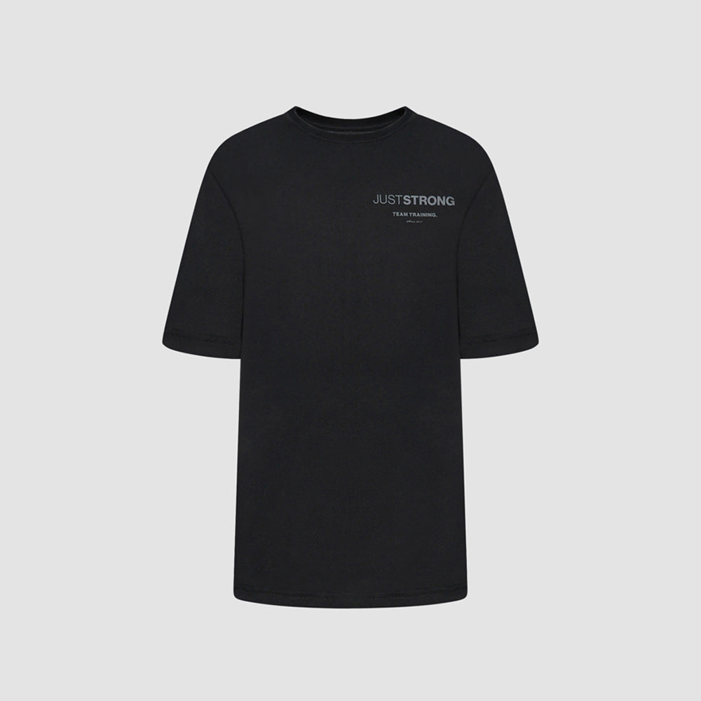 Motion Boyfriend Logo Tee - Black