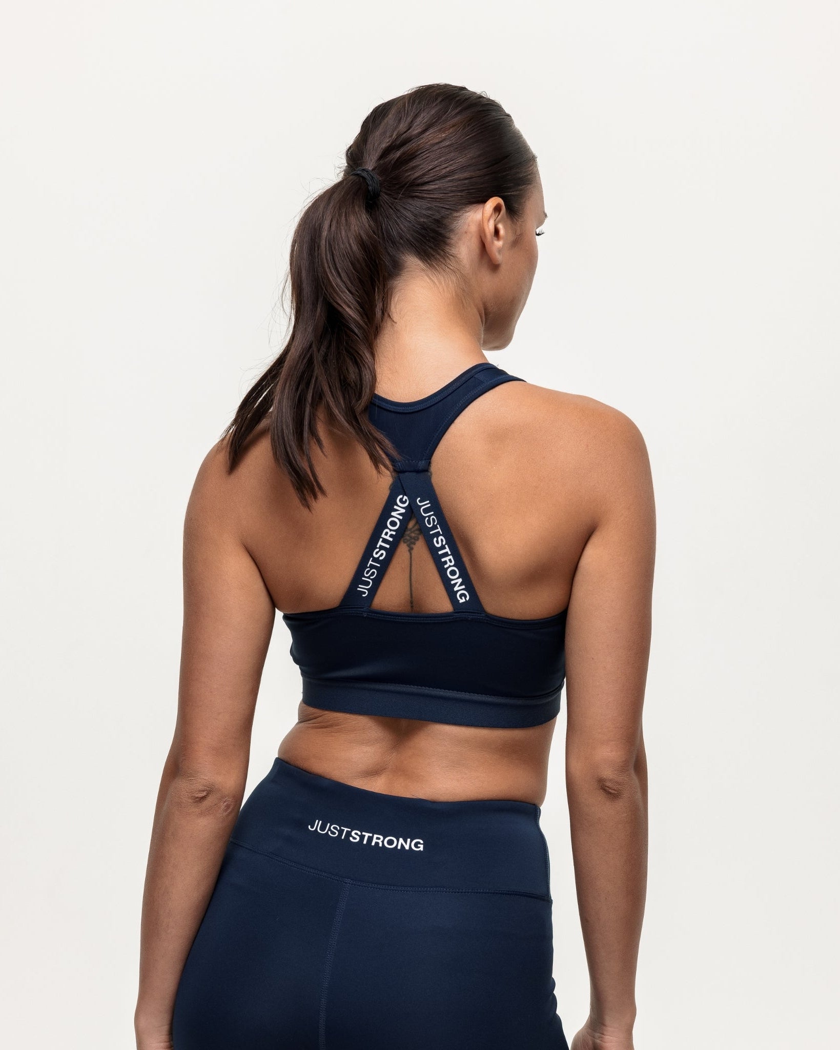 Motion Medium Support Bra - Navy