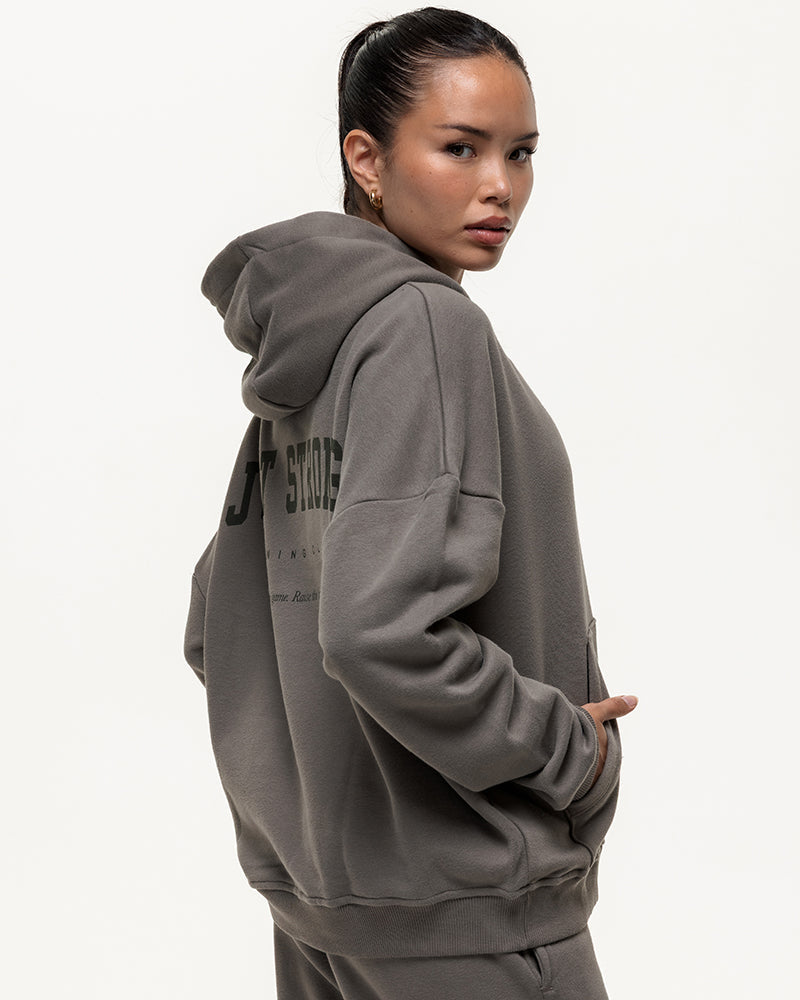 Training Club Oversized Hoodie - Washed Olive
