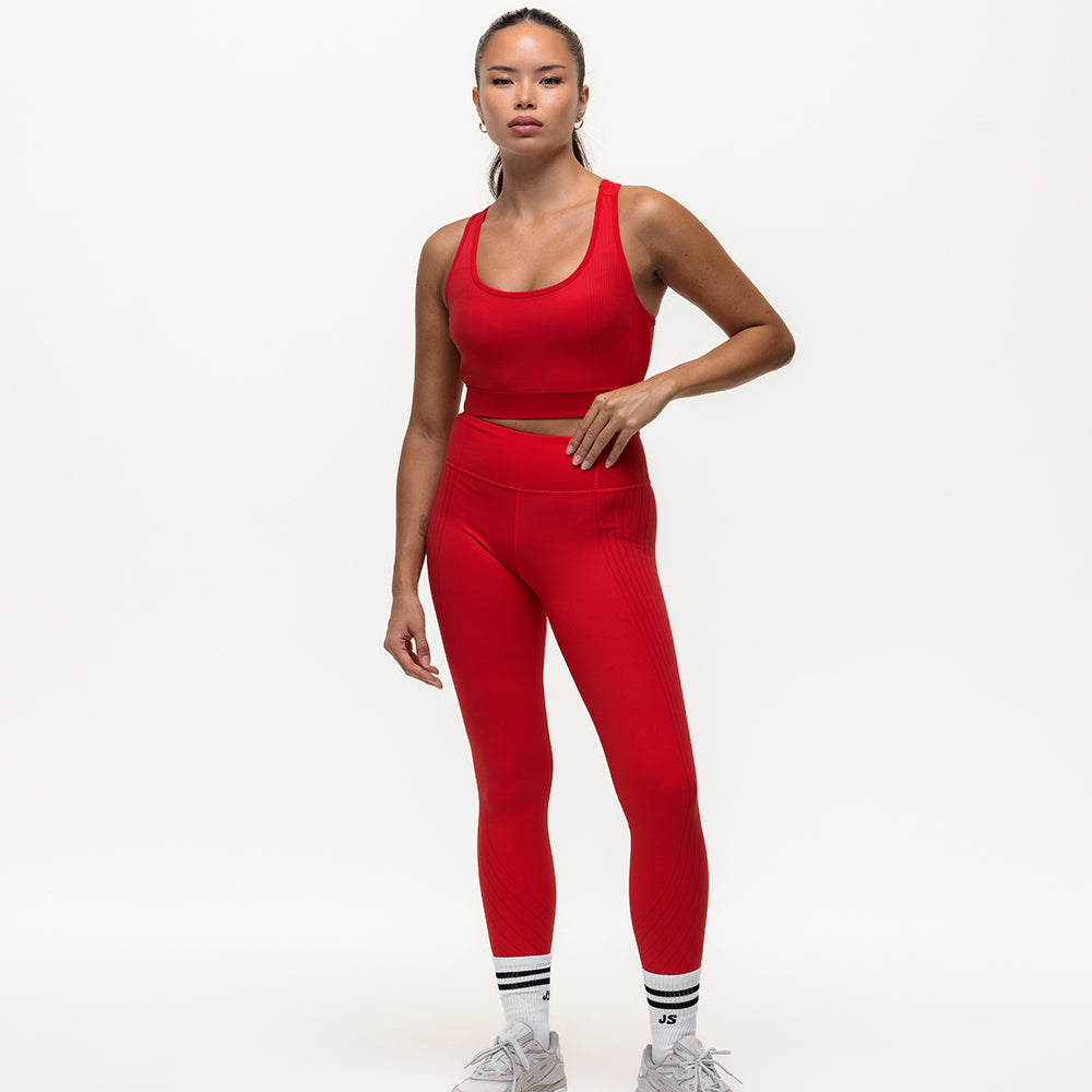 Agility Workout Bra - Ruby Red