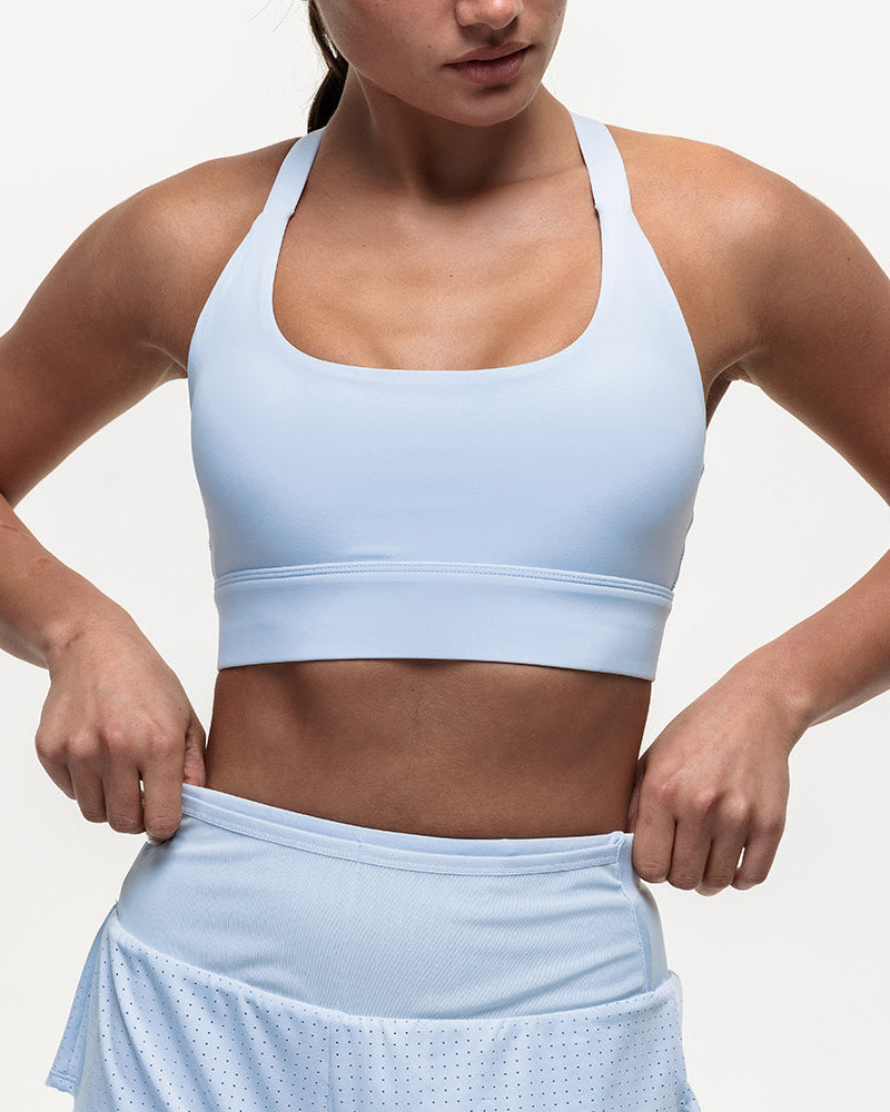 Impact High Support Bra - Ice Blue