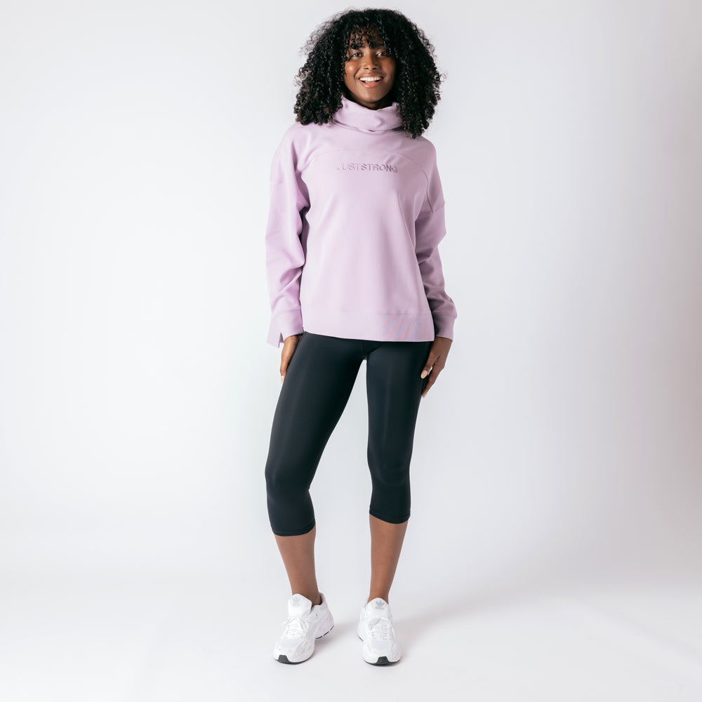 Luxe Essence Turtleneck - Lilac Mist