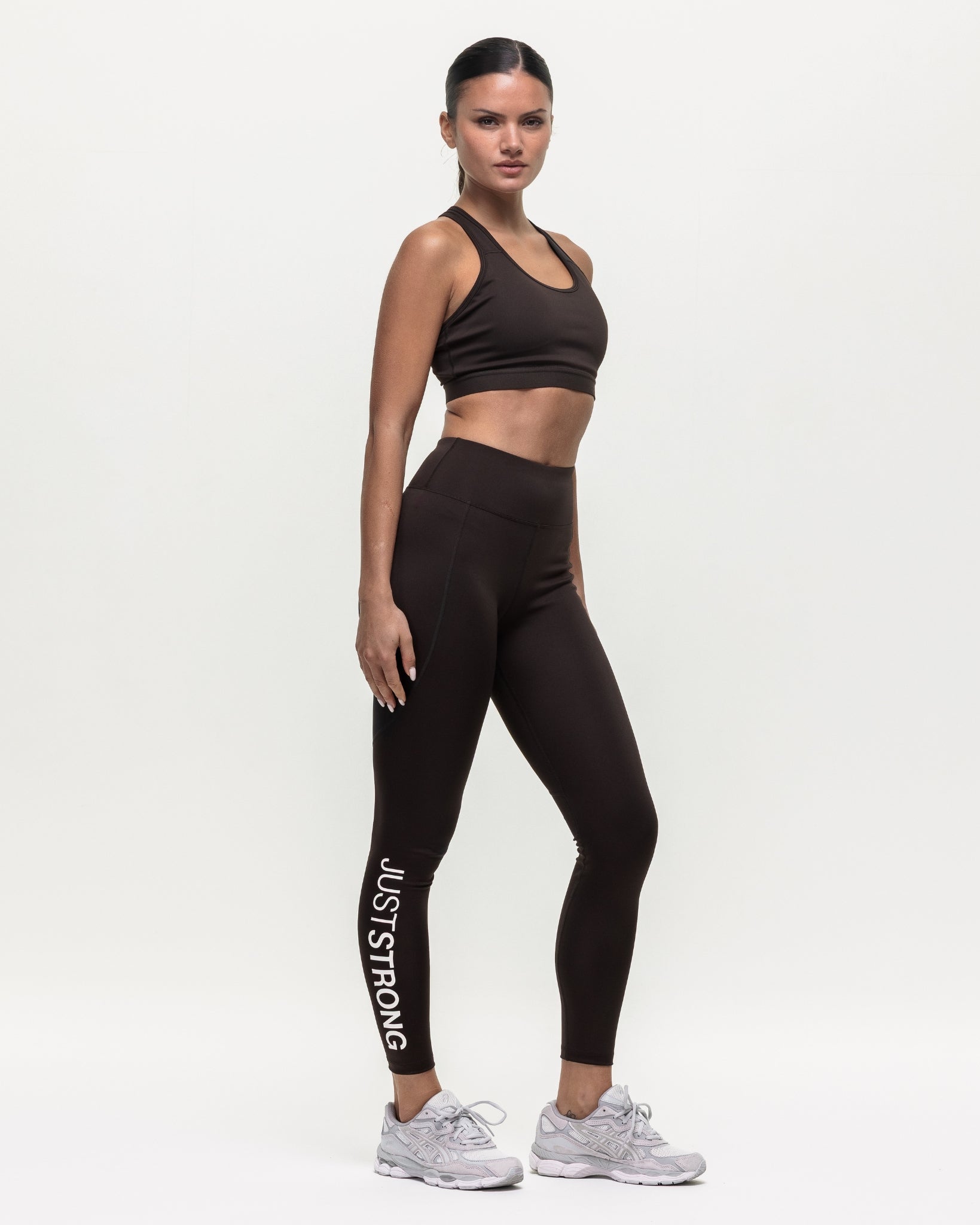 Motion Medium Support Bra - Cocoa