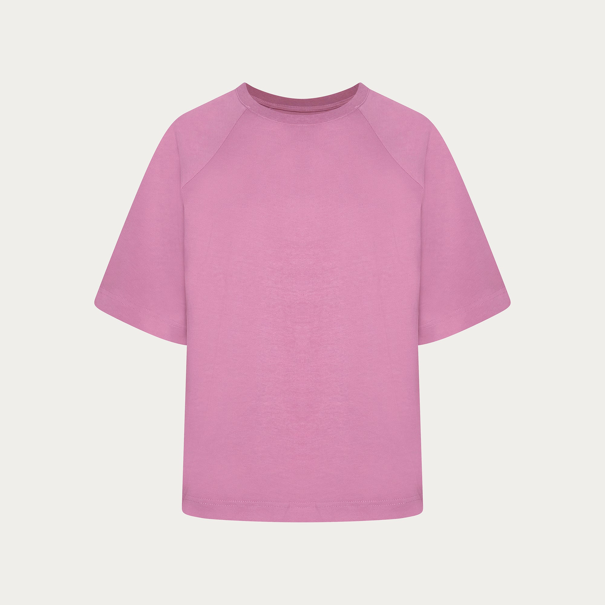 Laid Back Over Sized Tee - Vintage Orchid